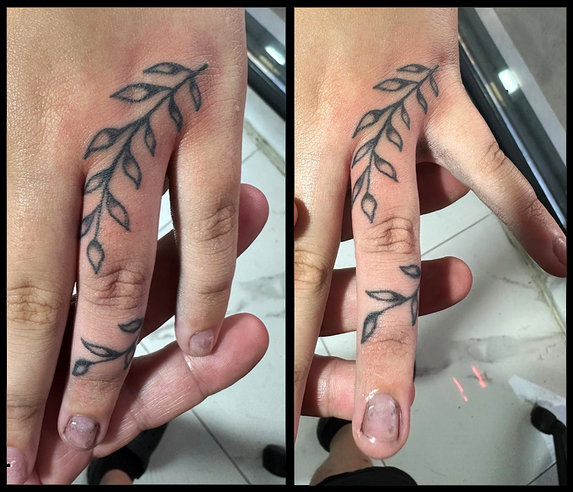 Parmak Üstü Dövmeler